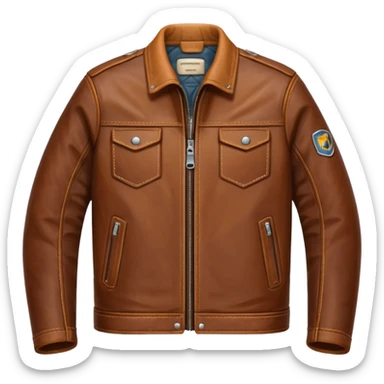 outer Mustang jacket sticker