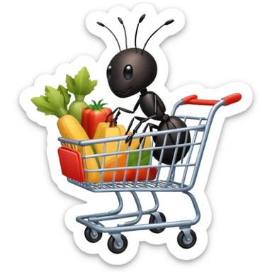 Make emoji for antistock ecommerce platform sticker