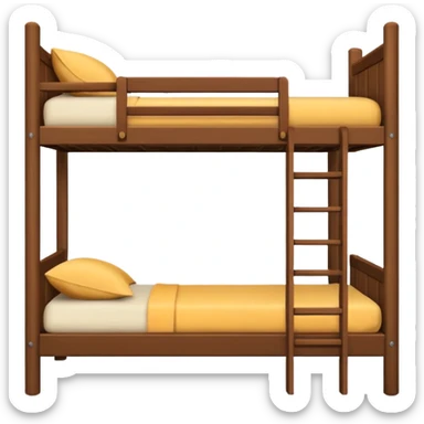 bunk beds sticker