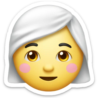 Emoji Wishing get well soon sticker