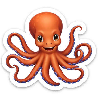 Mood Octopus sticker