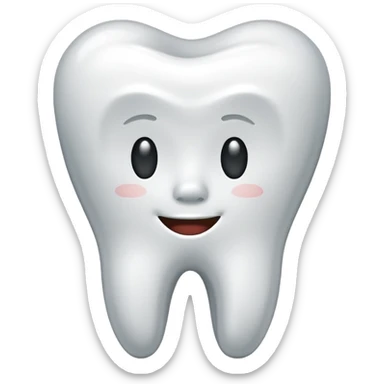 rooted tooth sticker