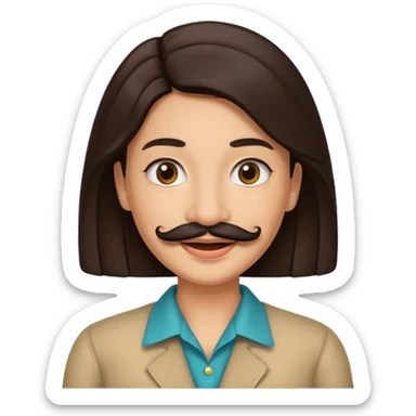 Crear un emoji de el cantante de cuarteto "La mona Jiménez" sticker