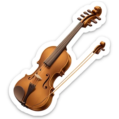 Viola string sticker