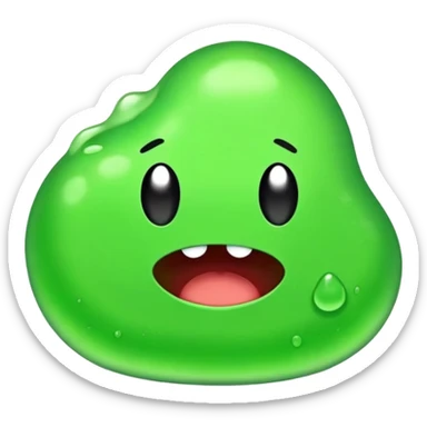 Rocky is ￼barfing from BFDI￼￼ sticker