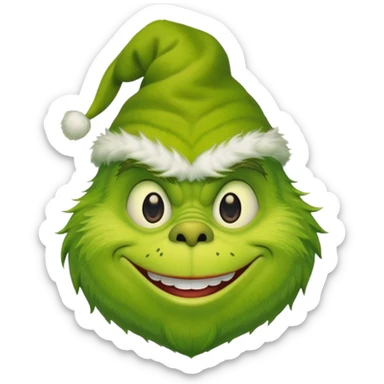 The grinch that stole christmas sticker