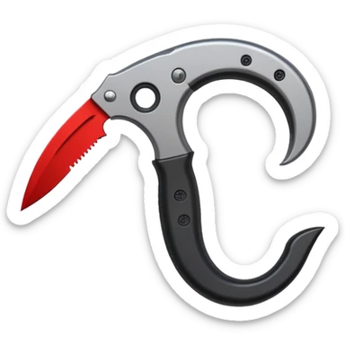 Krambit knife sticker