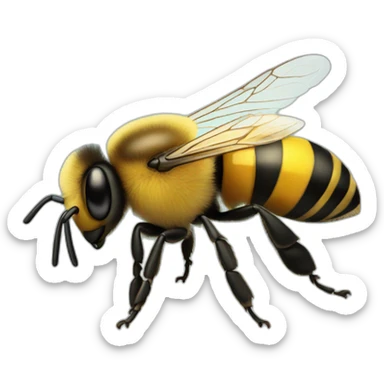 Bees sticker