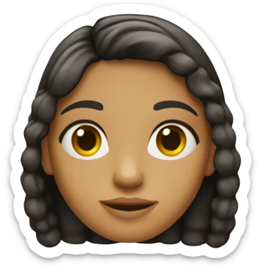 Portuguese girl sticker