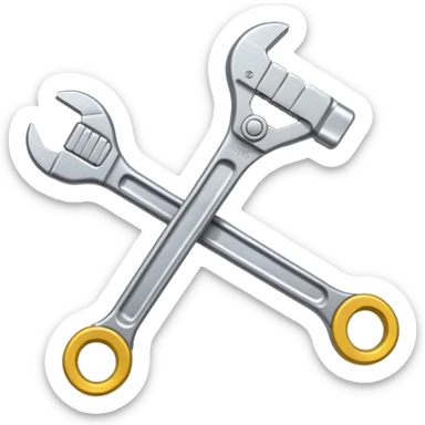 Adjustable Wrench sticker