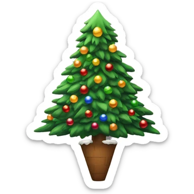 Large Christmas Tree  sticker