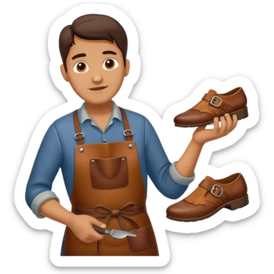 Shoe Cobbler sticker