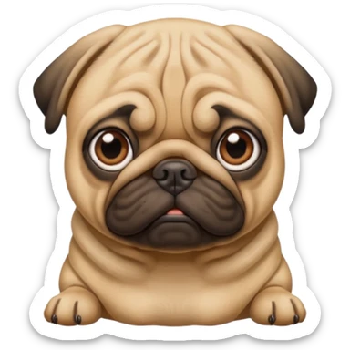 pugs sticker