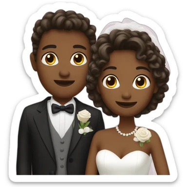 wedding sticker
