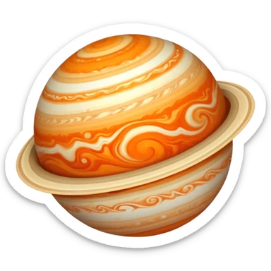 Create jupiter sticker
