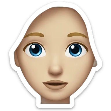 white-girl-with-long-blond-hair-and-with-blue-eyes-crying sticker