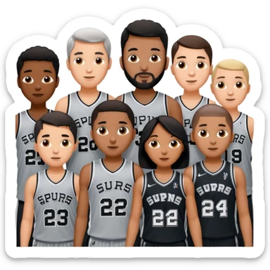 san antonio spurs sticker