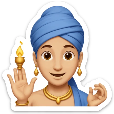 Genie saying it is done sticker