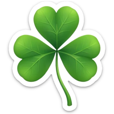 Shamrock sticker