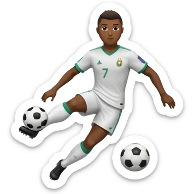 Ronaldo scoring from a free living 
 sticker