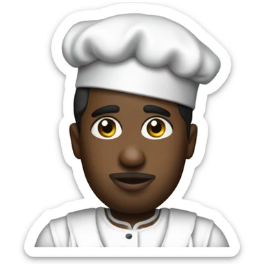 p diddy dressed up in a maid costume sticker