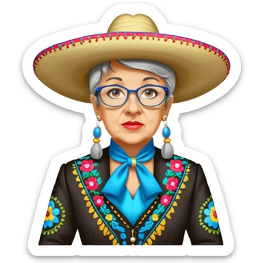 Charro Performer sticker