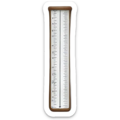 measurement sticker