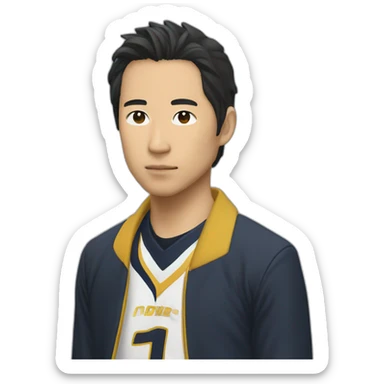 Keigo takami hawks sticker