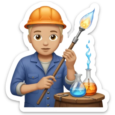 Glass Blower sticker