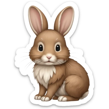 Columbia Basin Pygmy Rabbit (Sylvilagus idahoensis) sticker