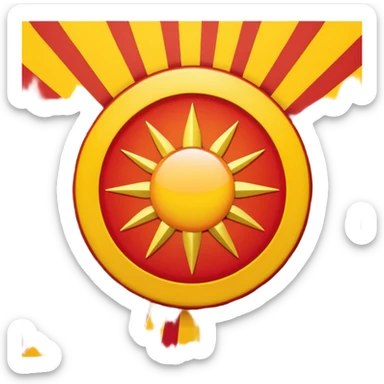 Flag of Macedonia sticker