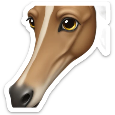long-nose sticker