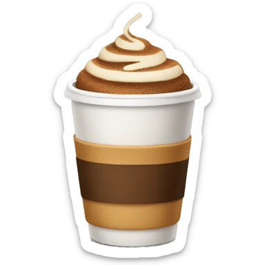 Coffee sticker