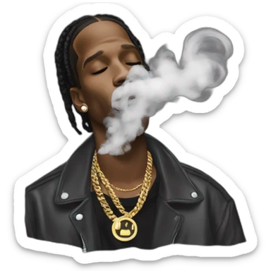 asap rocky smoke a loud sticker