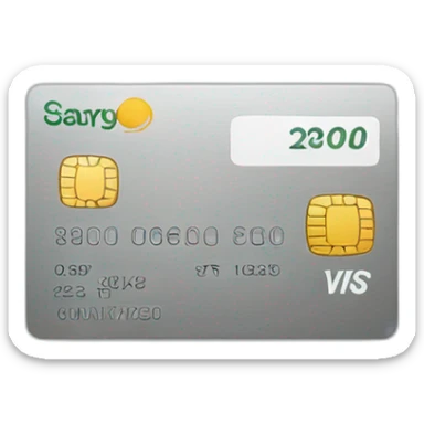 Credit cards sticker