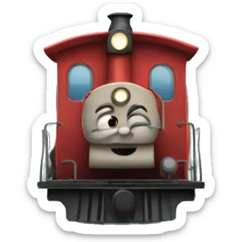 little train sticker