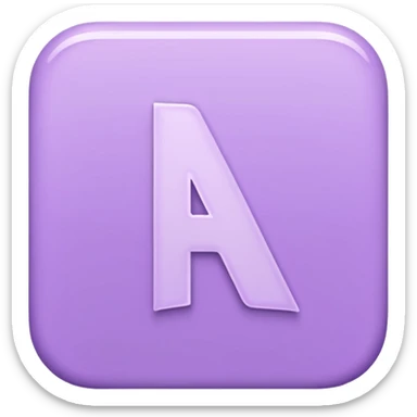 Netflix pretty aesthetic "N" logo in pastel purple sticker