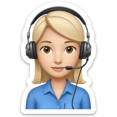 virtual assistent sticker