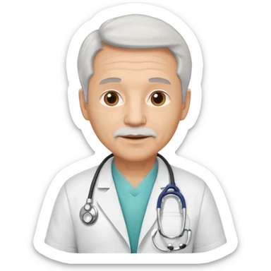 male obstetrician older sticker