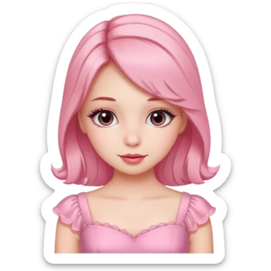 Coquette girl  sticker