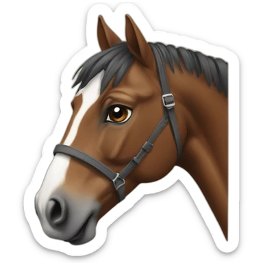 Horse sticker