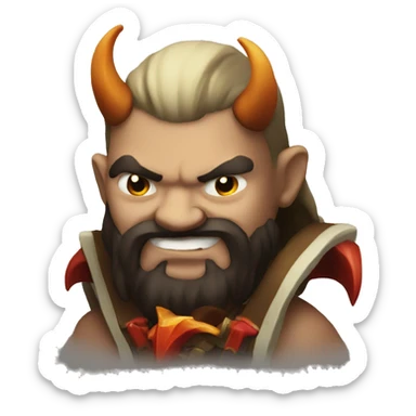 Diablo iPhone  sticker