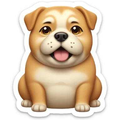 fat dog bread sticker