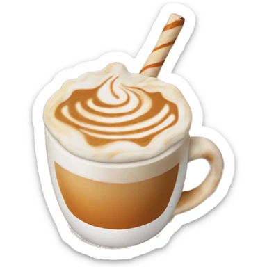 Pumpkin spice latte sticker