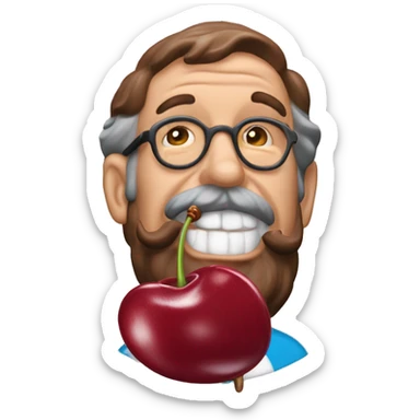 Ben & Jerry’s cherry Garcia sticker