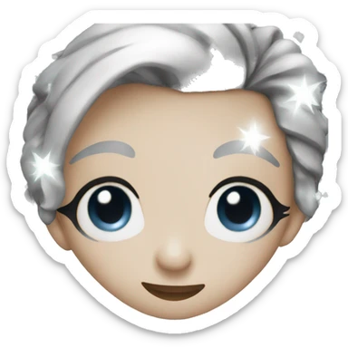 silver sparkles ✨  sticker