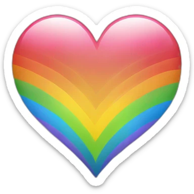 Rainbow_heart sticker