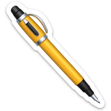 calligraphy pen sticker