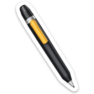 Bic pen smoking  sticker