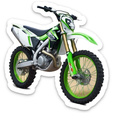 moto cross kxf 250 sticker